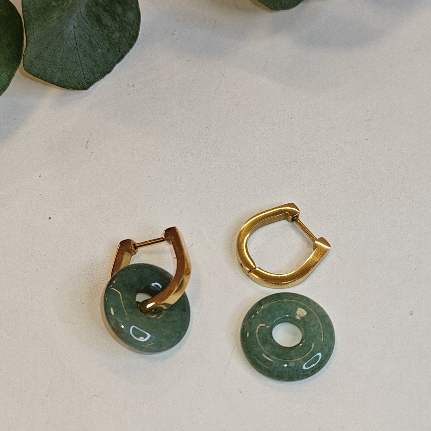 PENDIENTES SELENE- CUARZO-