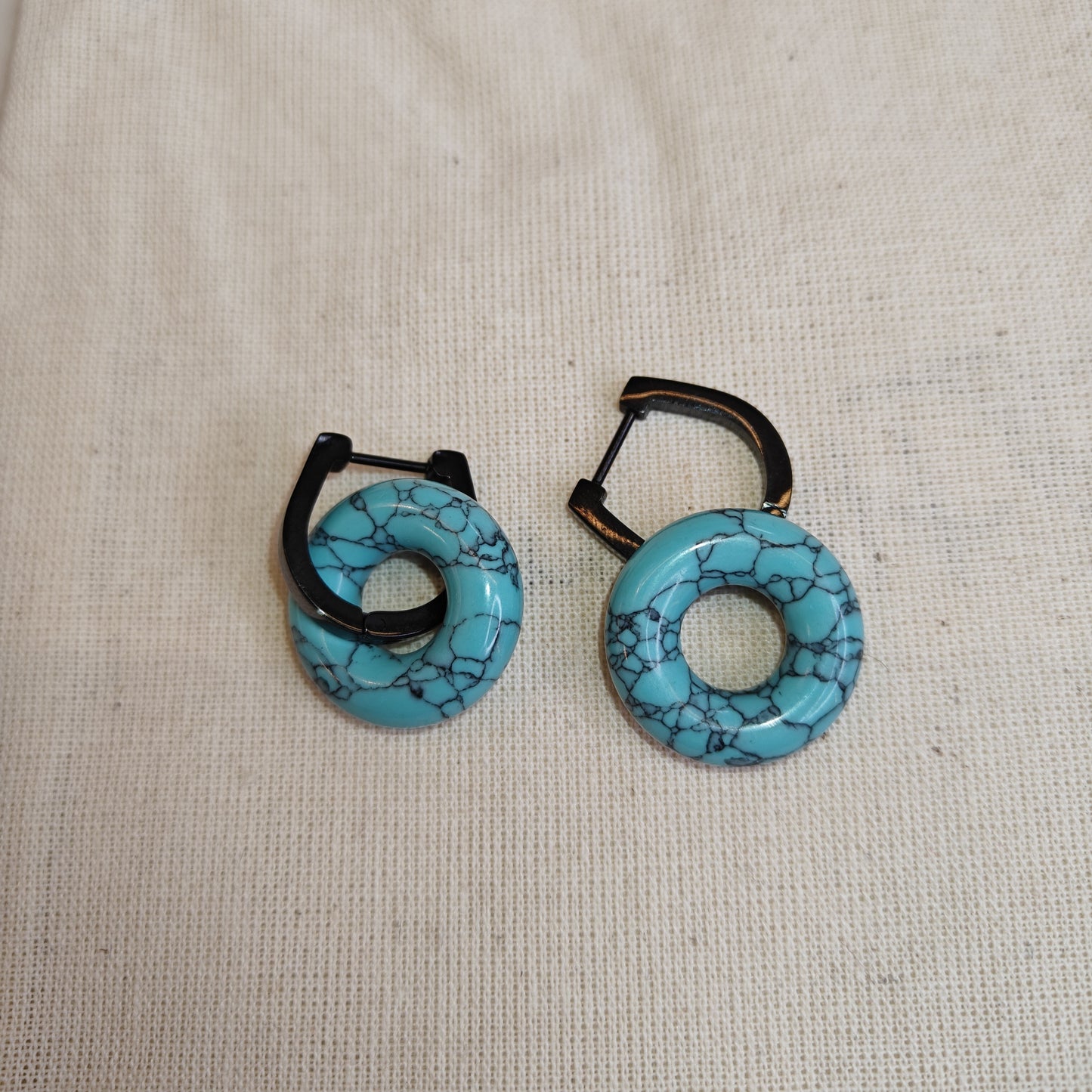 PENDIENTES NOELLE- TURQUESA-