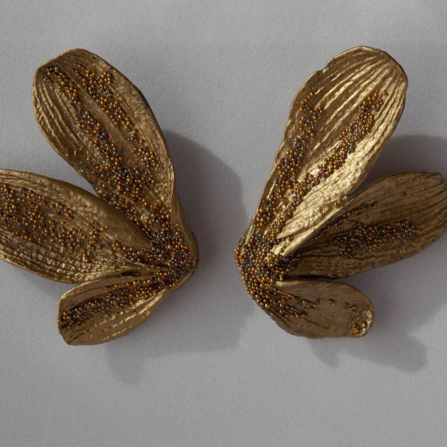 "FAITH" DORADOS PENDIENTES - Hermine