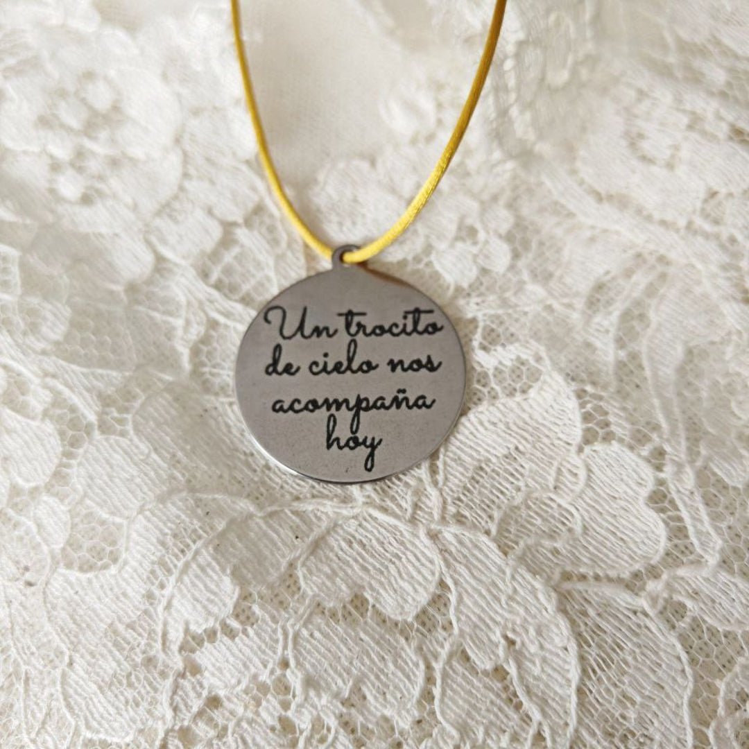 MEDALLA PARA RAMO DE NOVIA - Hermine