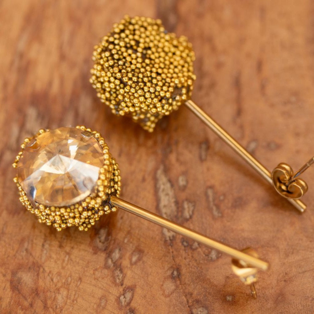 SUSURRO MARFIL PENDIENTES