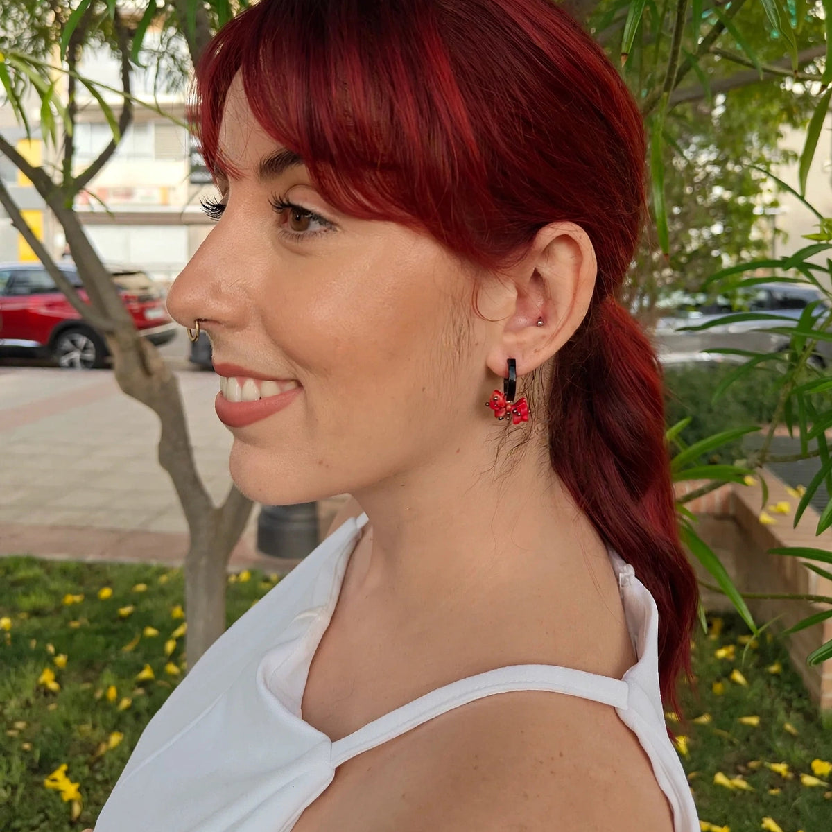 PENDIENTES ÉBANO